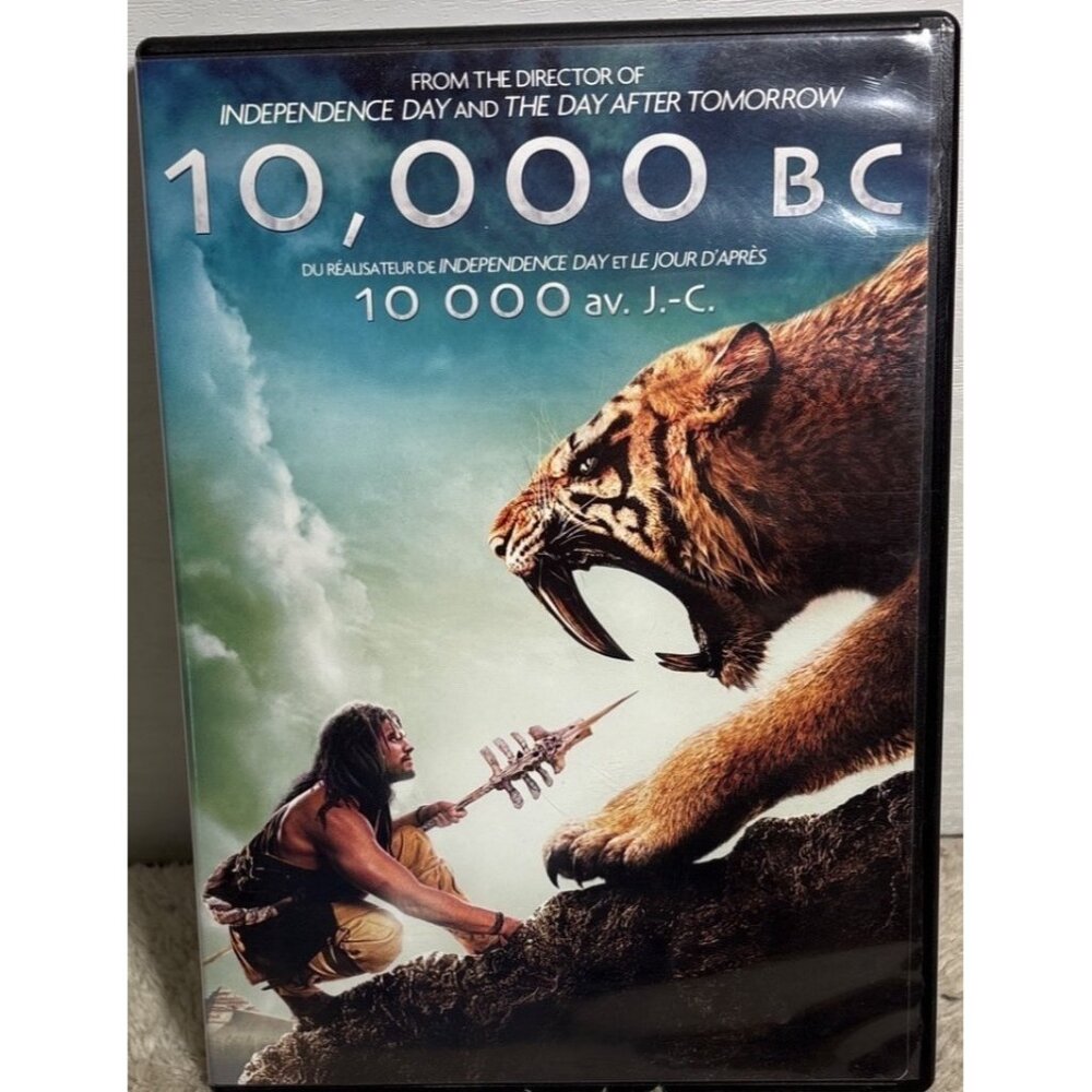 10,000 BC DVD Movie 2008 Ten Thousand BC Parental Guidance